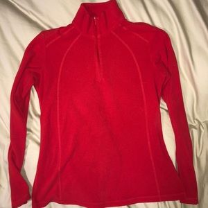 Columbia quarter zip fleece long sleeve sweater